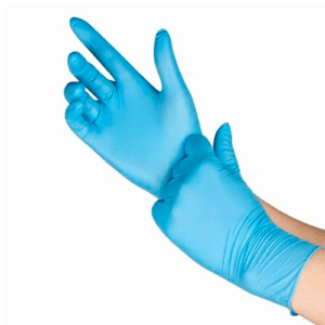 Guante Nitrilo Azul Tipo Cirujano