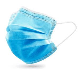 Cubre Boca Tricapa Azul