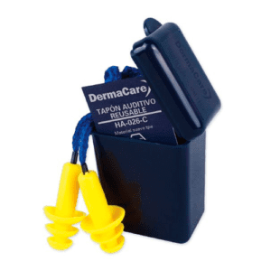 Tapón Auditivo Reusable Con Cordón