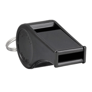 Silbato Plástico Negro