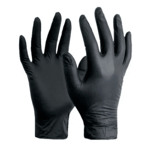 Guante Látex Negro Sin Polvo