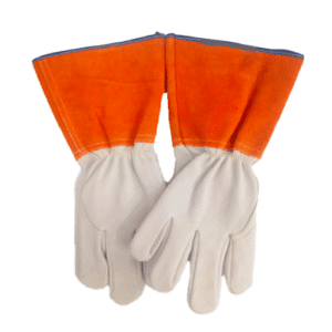 Guante Piel De Res Y Carnaza